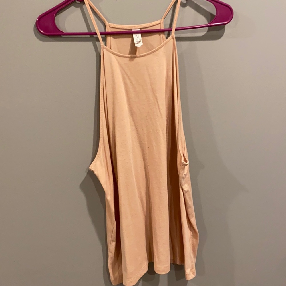 Bella high neck flowy tank